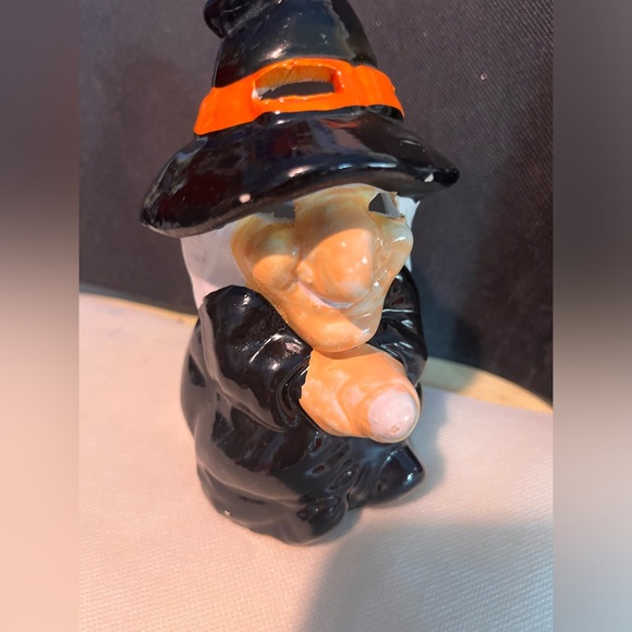 Other - Vintage Ceramic Witch Tealight